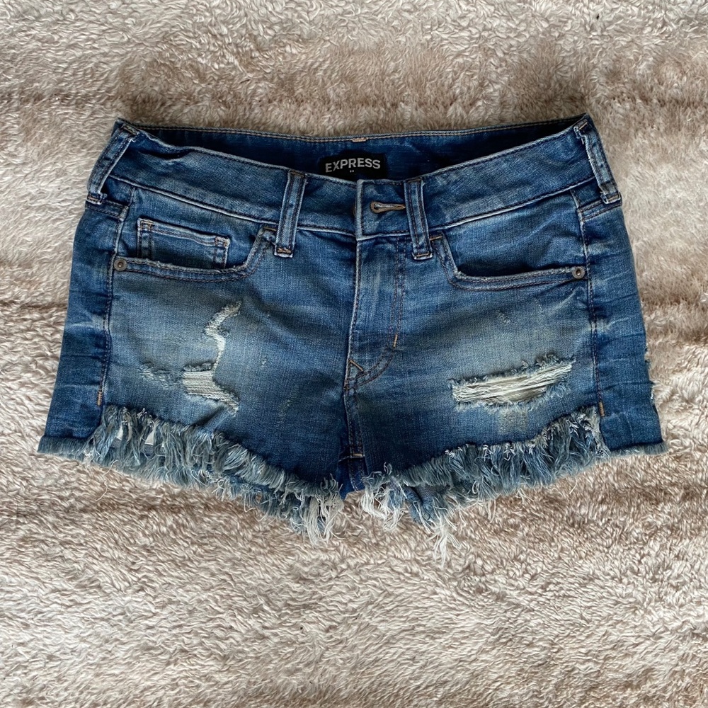 Express Jean Shorts